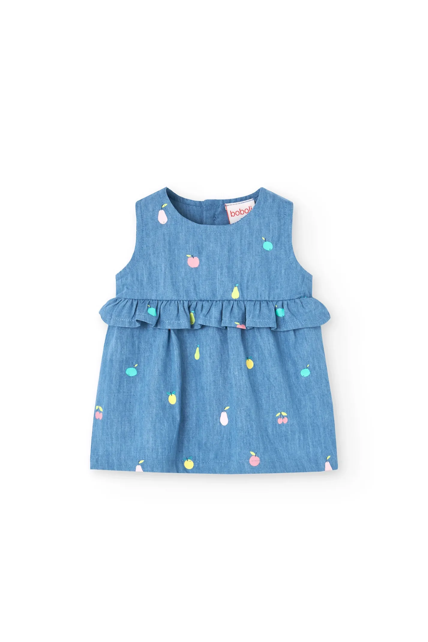 Abito in maglia per bambina con stampa