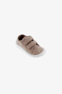 Basket Bosco barefoot in tela beige