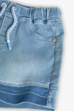Bermuda in maglia per bambino in colore bleach