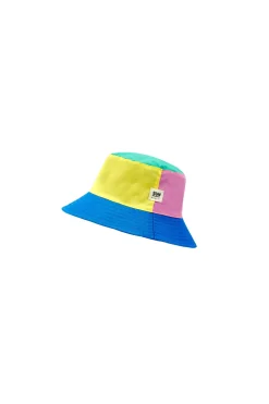 Cappello in twill blu