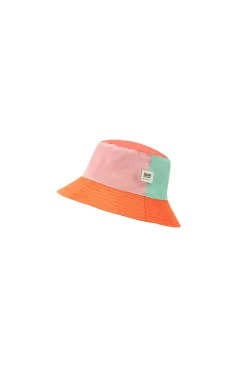 Cappello in twill color salmone