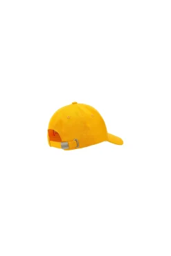 Cappello in twill giallo