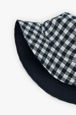 Cappello reversibile a scacchi