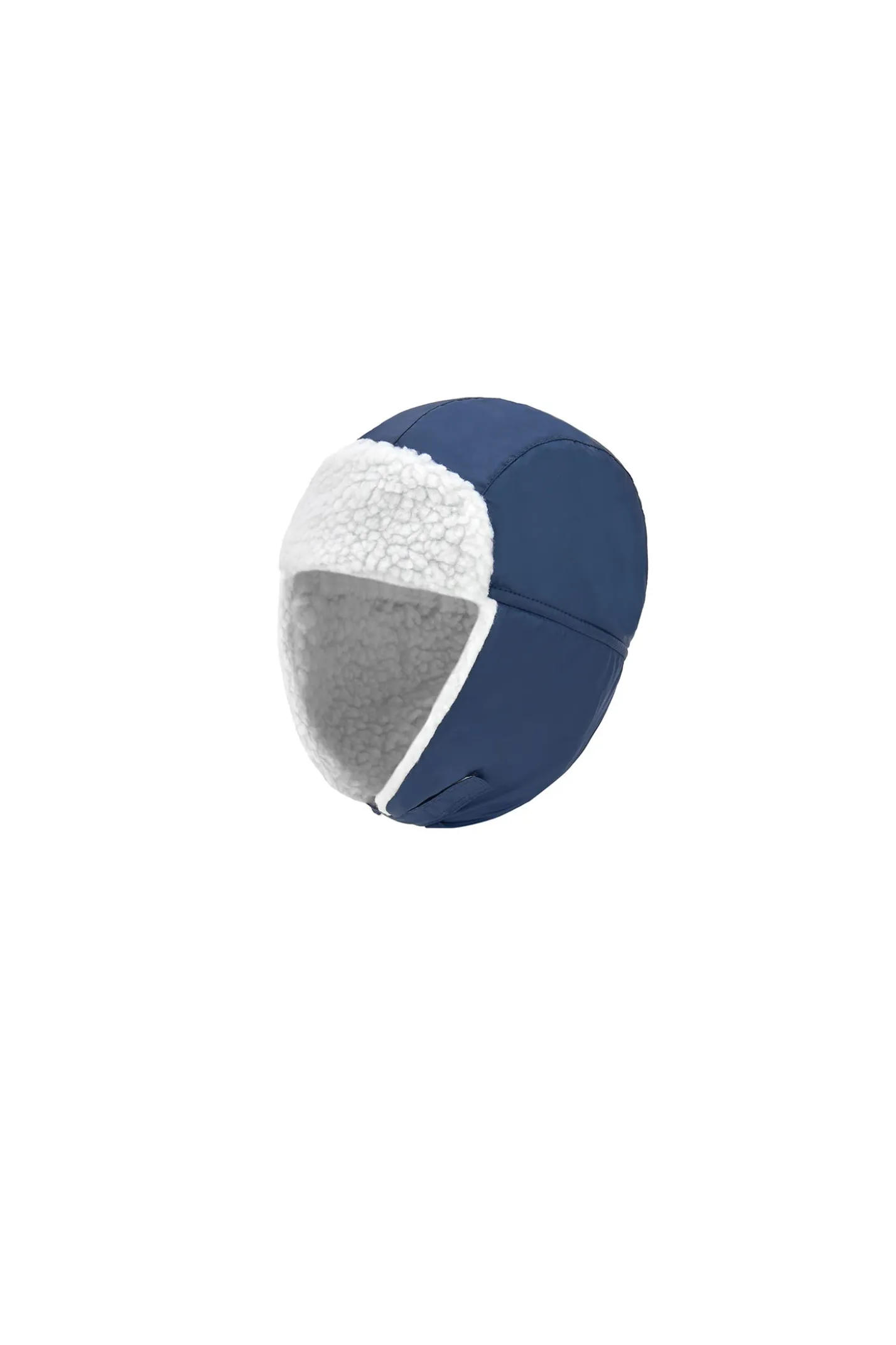 Cappello tecnico lavorato a maglia per bambino in blu navy