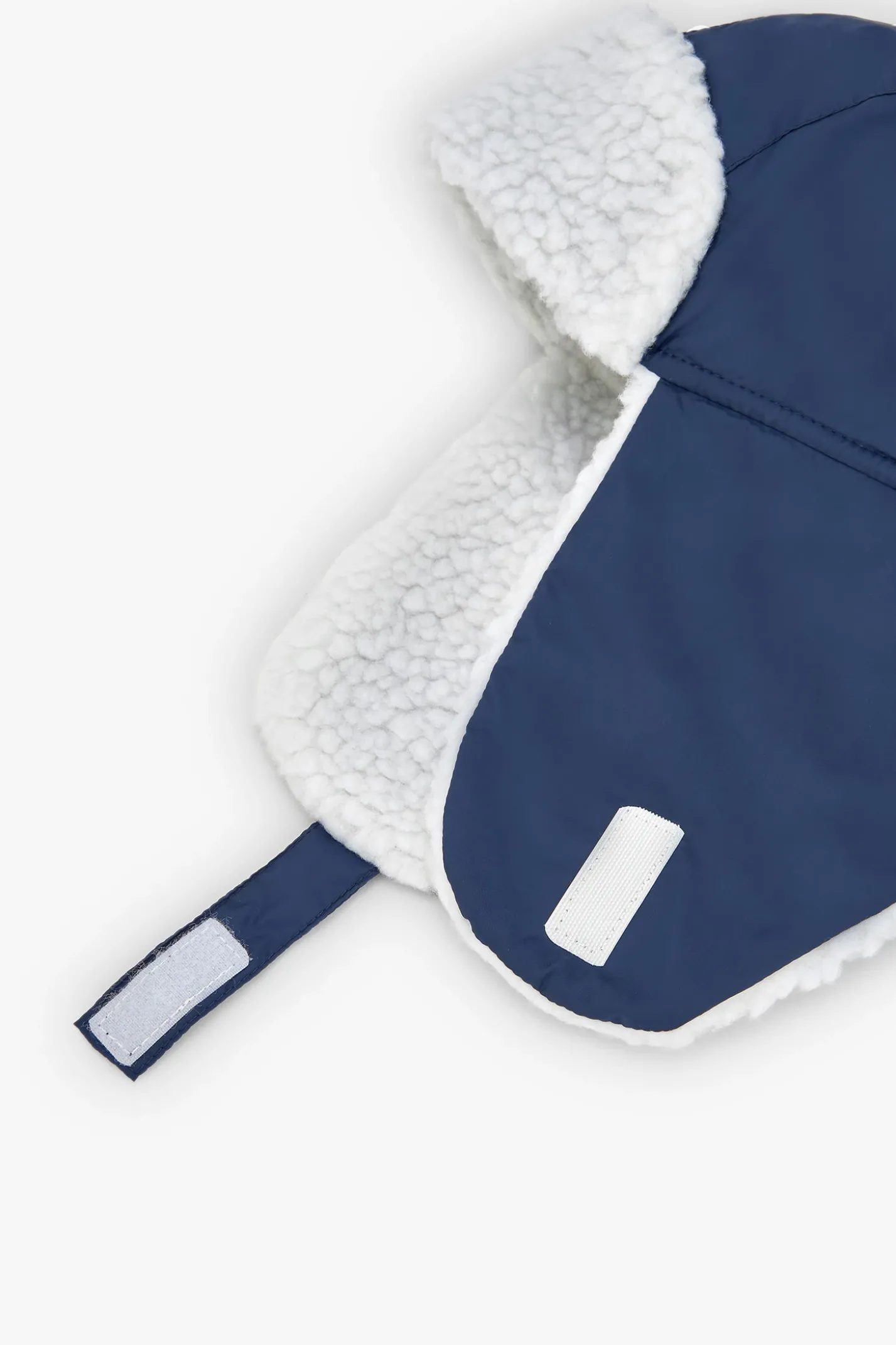 Cappello tecnico lavorato a maglia per bambino in blu navy
