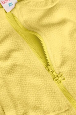 Cardigan per neonata in colore giallo