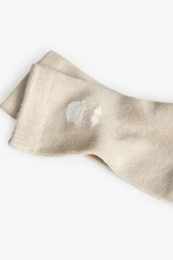 Confezione di calzini a maglia per di colore beige