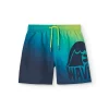 Costume da bagno in tessuto riciclato per bambino in colore blu marino.