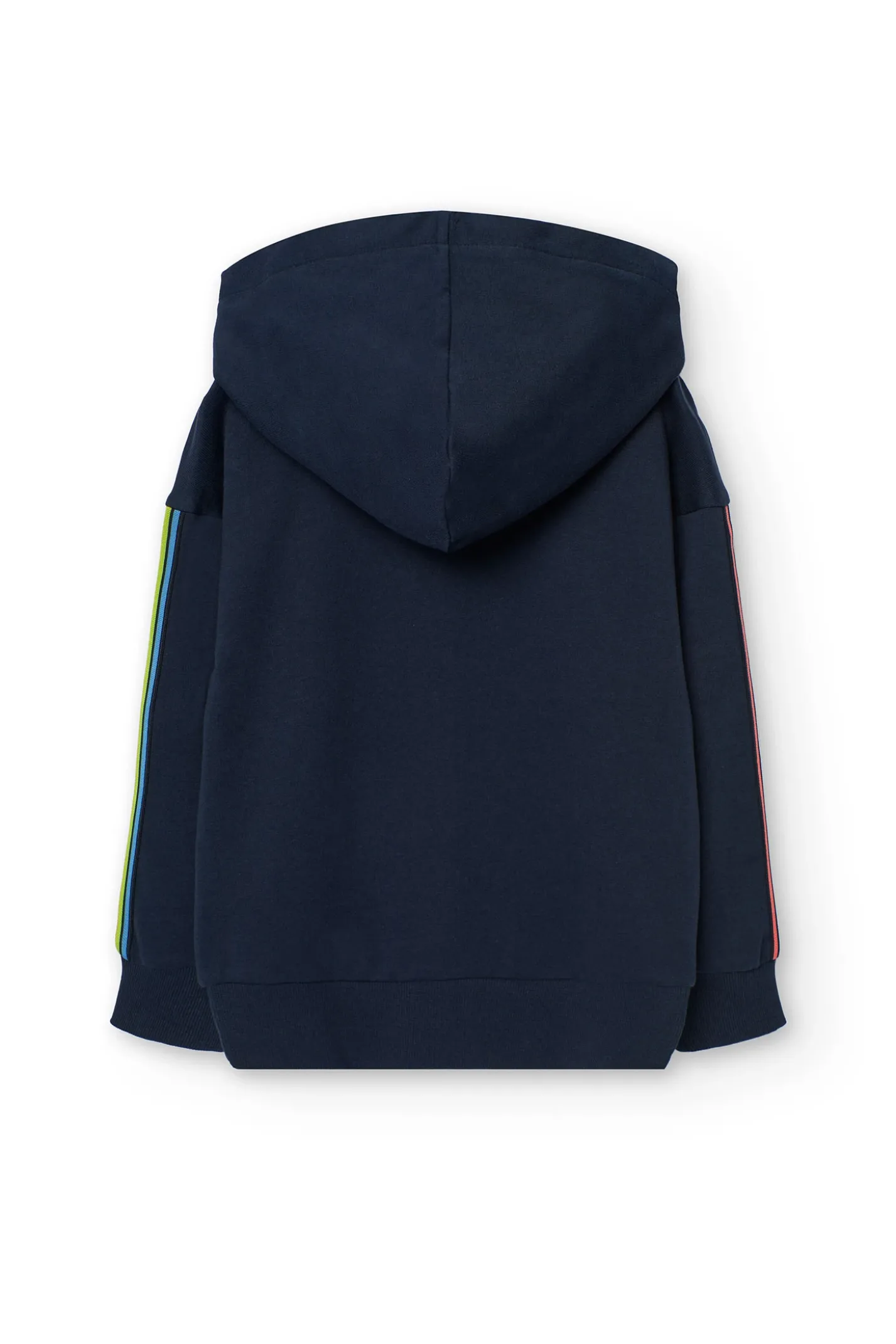 Giacca in felpa per bambino di colore blu navy