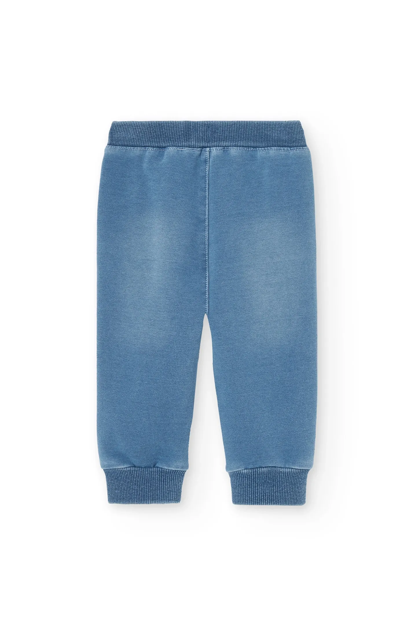 Jeans in pile da bambino in candeggina