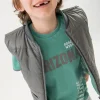 Maglietta a maglia per bambino in verde