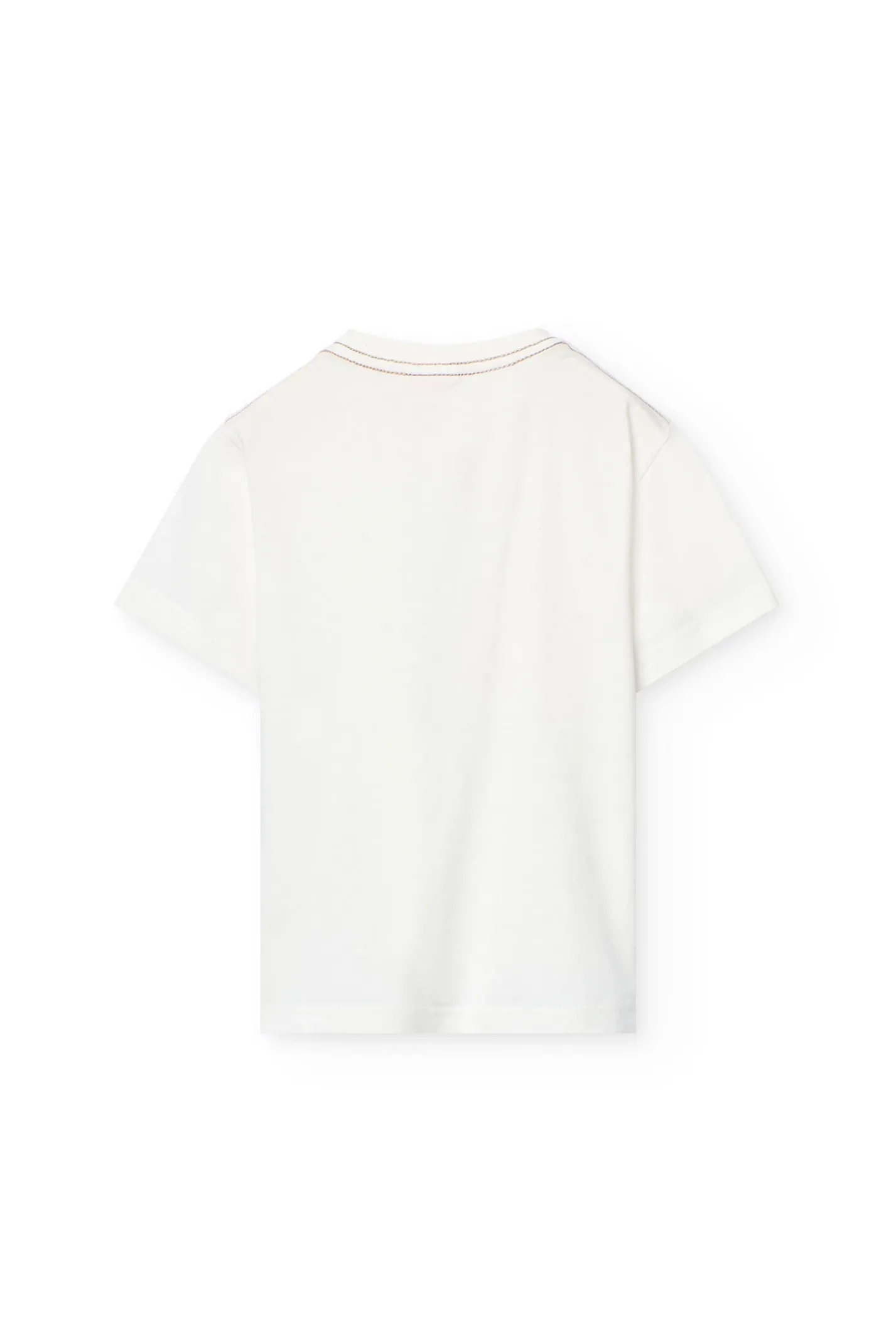 Maglietta a maglia per bambino in bianco