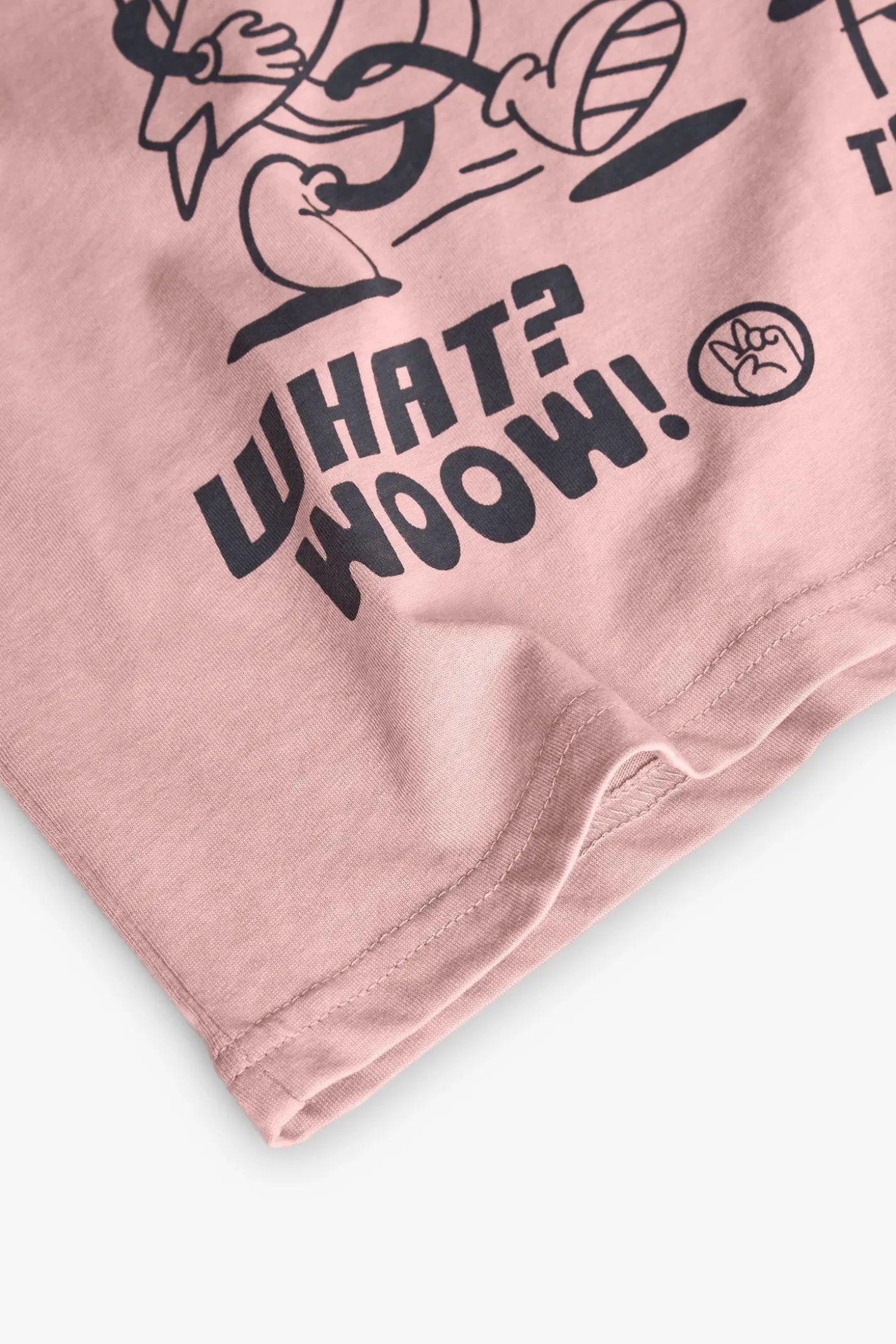 Maglietta a maglia per bambino in colore rosa.