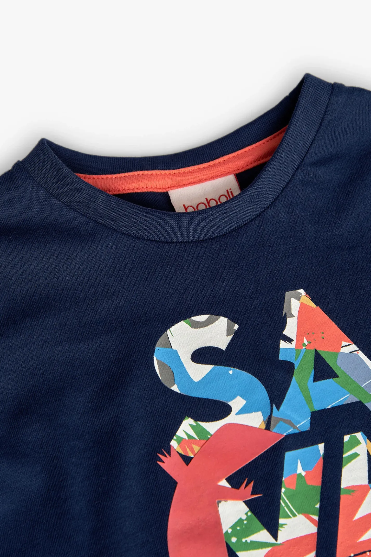 Maglietta a maglia per neonato in blu marino