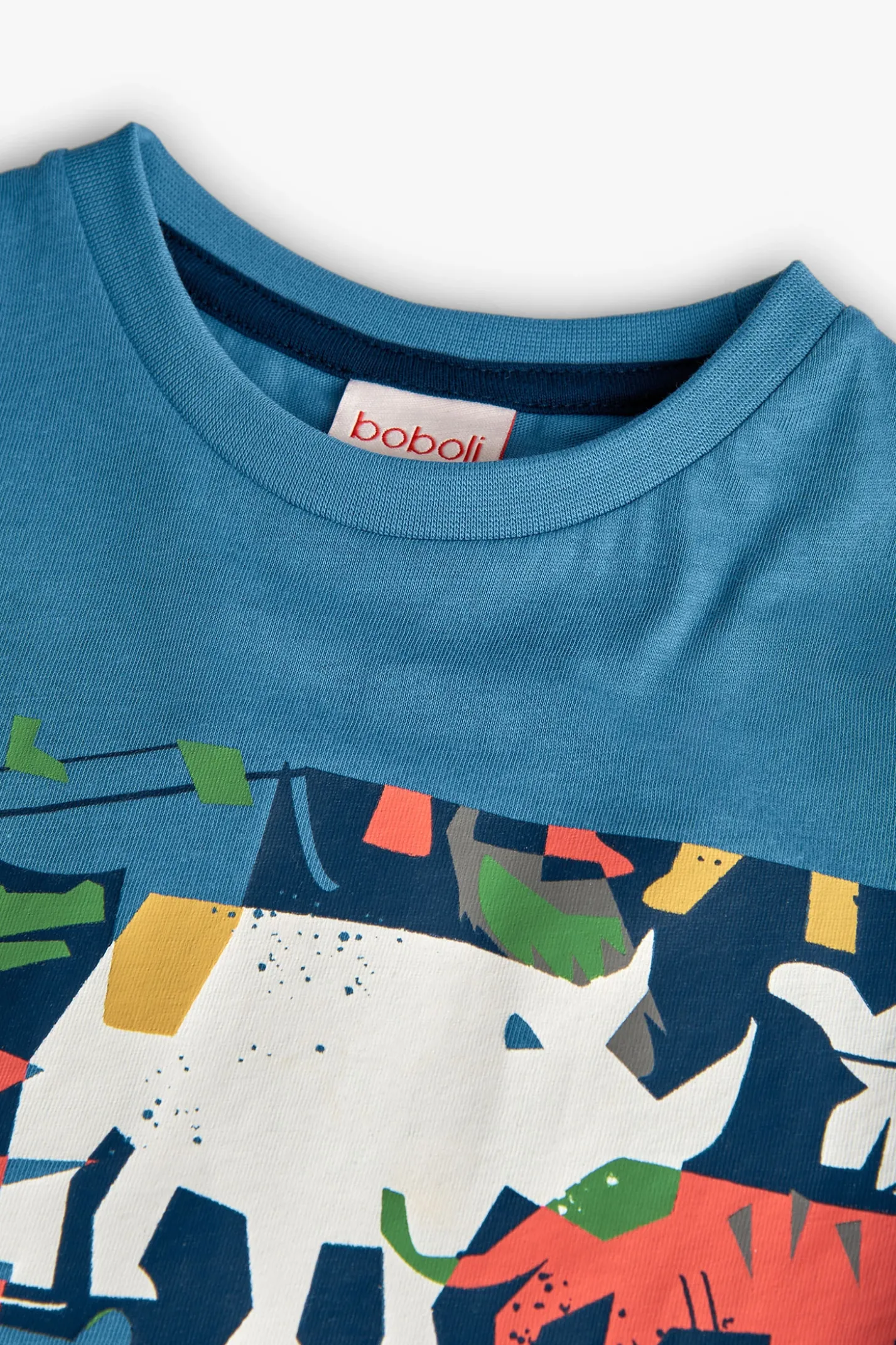 Maglietta a maglia per neonato in blu
