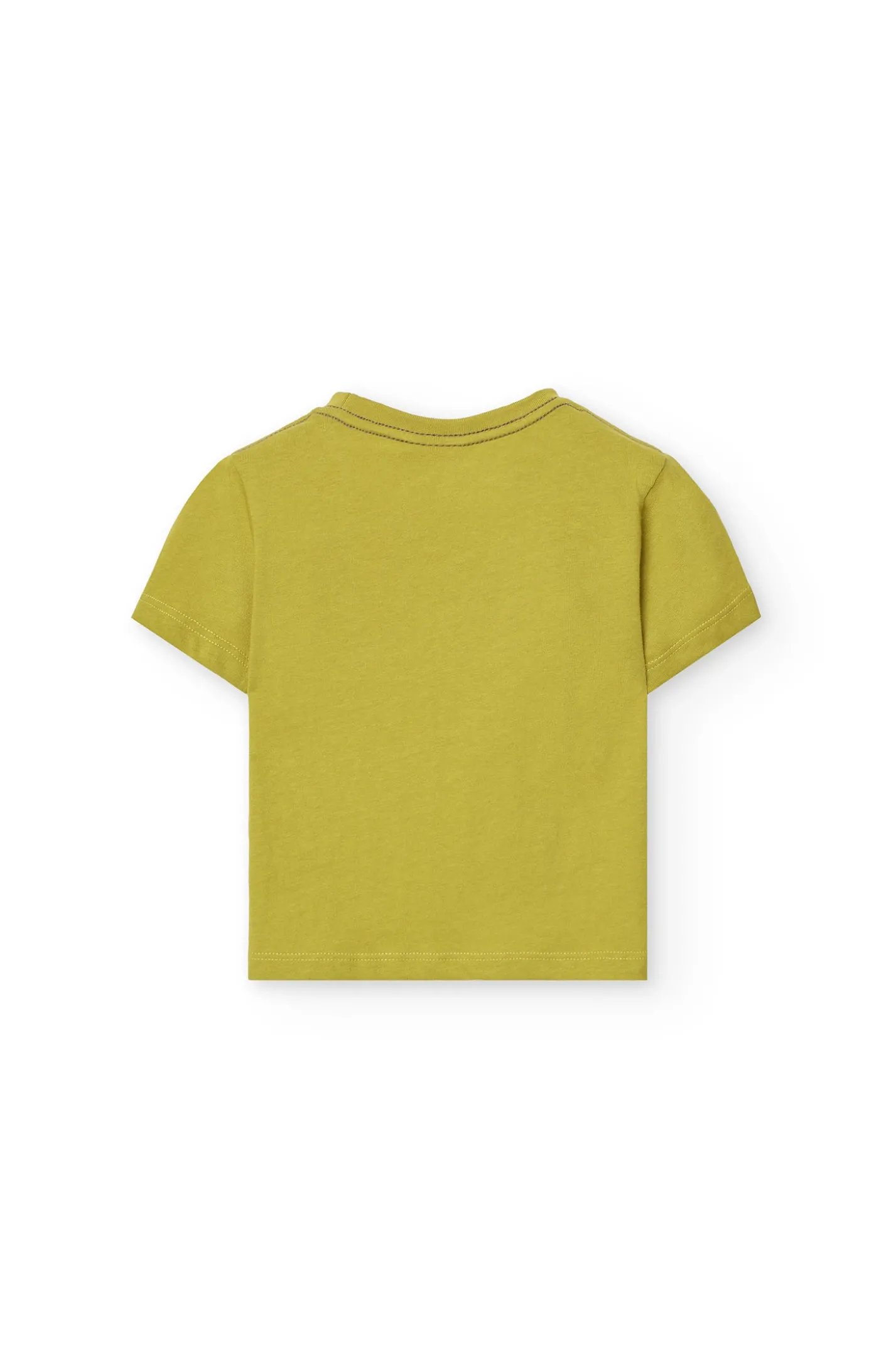 Maglietta in maglia per bambino colore verde