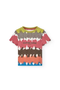 Maglietta in maglia per neonato in color granata