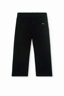 Pantalón denim elástico de niña -BCI
