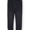 Pantalón felpa denim de niño -BCI