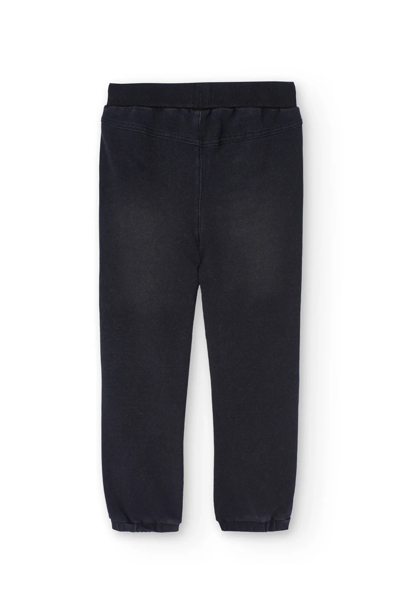 Pantalón felpa denim de niño -BCI