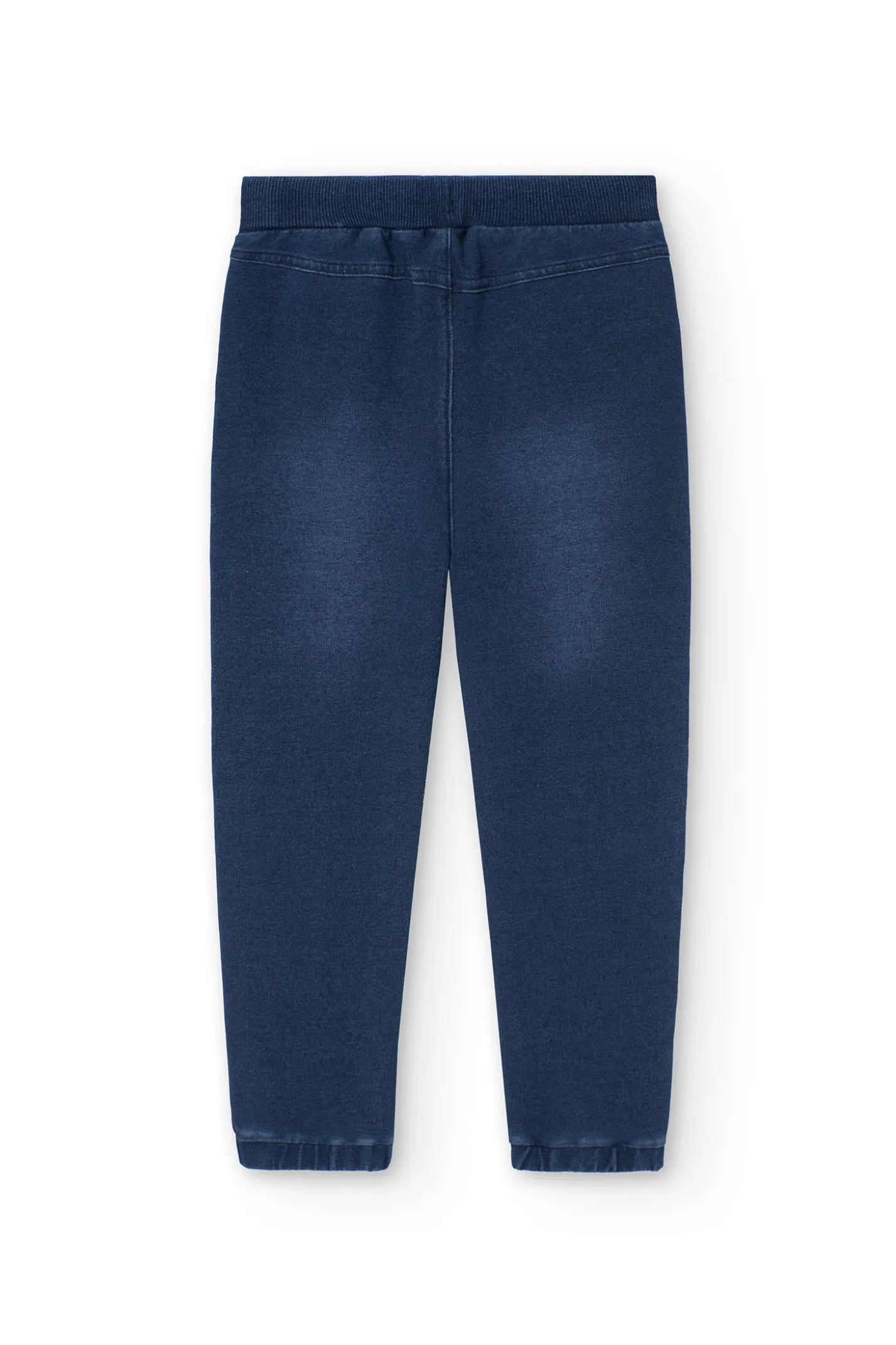Pantalón felpa denim de niño -BCI