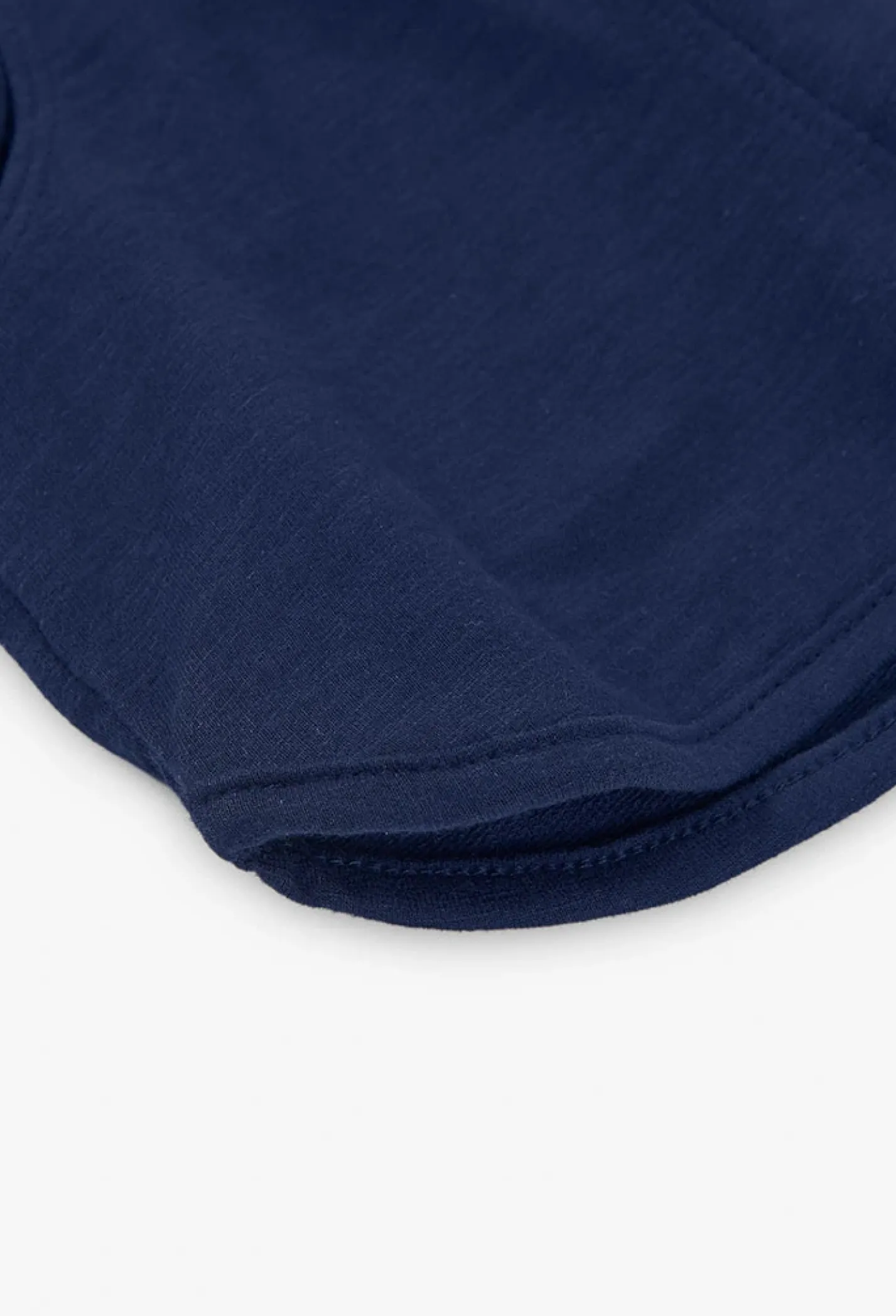 Pantaloncini in felpa per bebè in blu navy