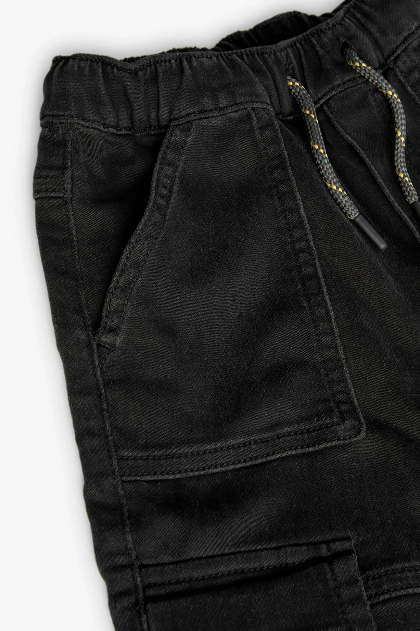 Pantalone in maglia per bambino di colore nero