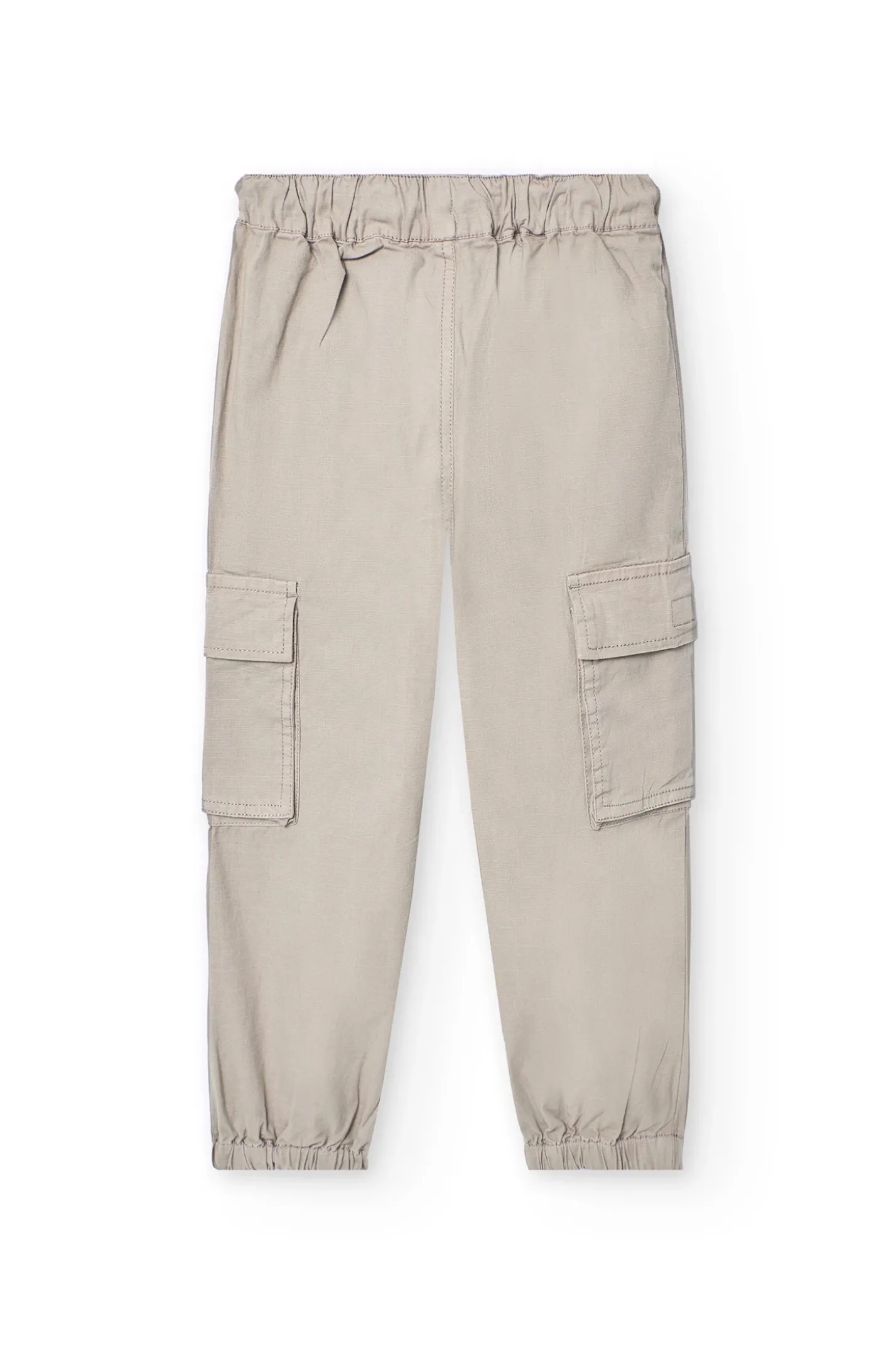 Pantaloni cargo per bambino di colore marrone