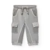 Pantaloni da jogging per bambino in colore grigio