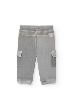 Pantaloni da jogging per bambino in colore grigio