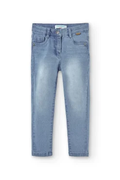 Pantaloni denim elastico per ragazza