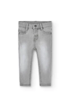Pantaloni denim elastico per bimbo