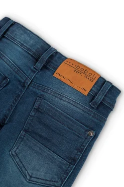Pantaloni denim elastico per ragazzo