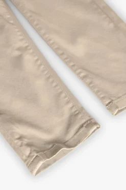 Pantaloni di raso per bambino in colore beige