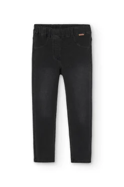 Pantaloni felpati denim per ragazza