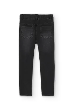 Pantaloni felpati denim per ragazza