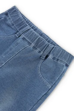Pantaloni felpati denim per ragazza