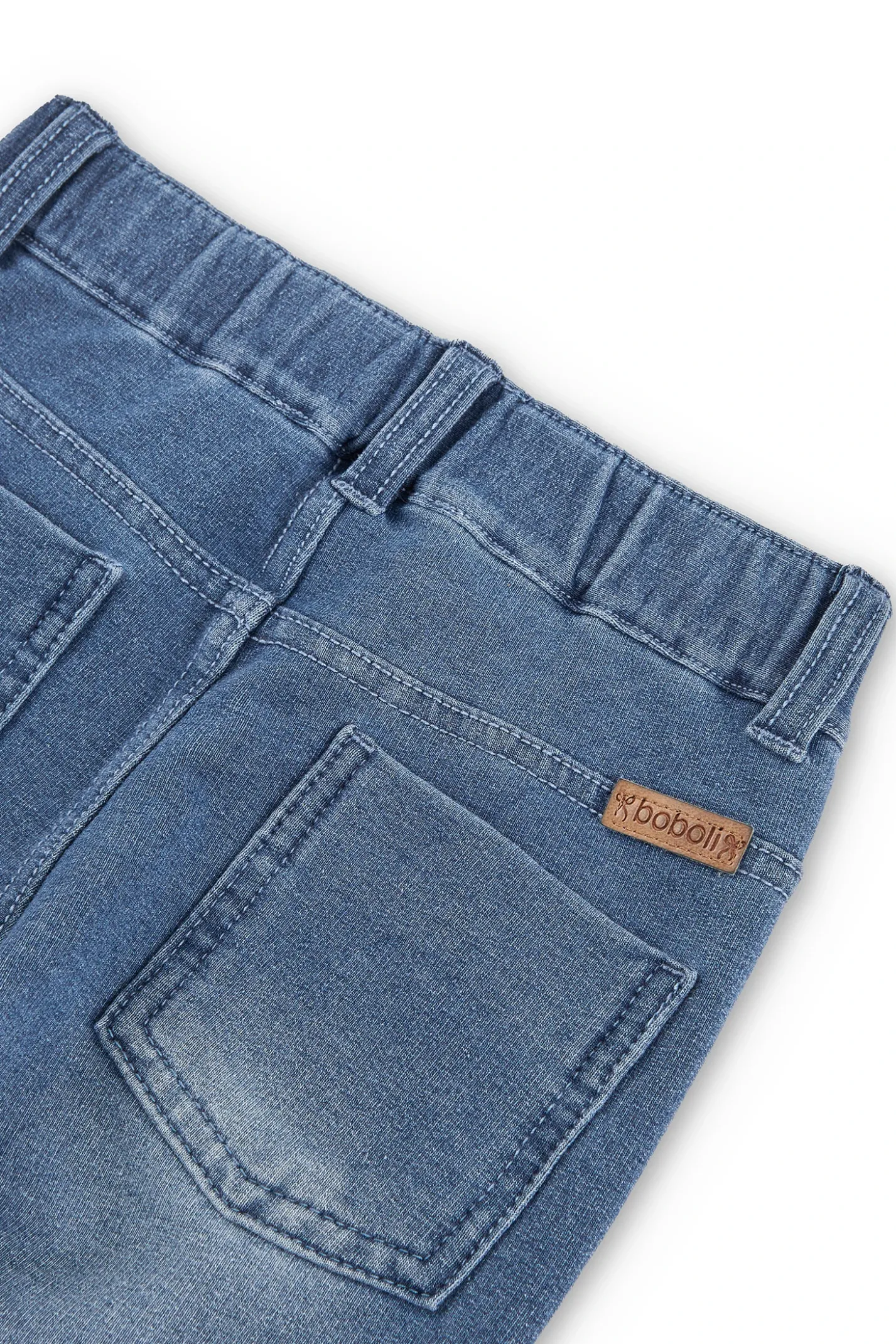 Pantaloni felpati denim per ragazza