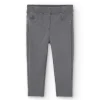 Pantaloni felpati elasticizzati
