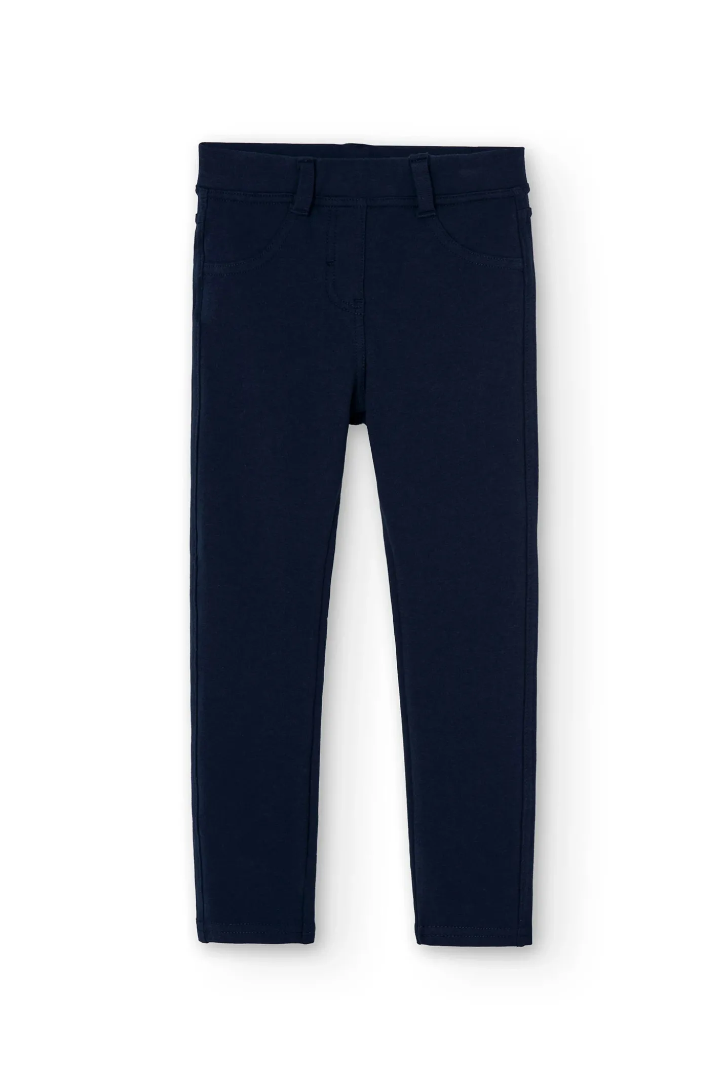 Pantaloni felpati elasticizzati