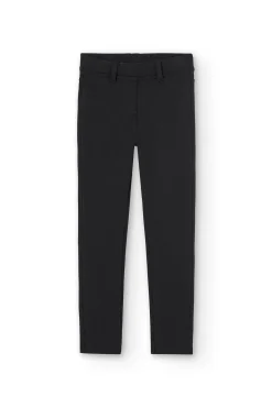 Pantaloni felpati elasticizzati