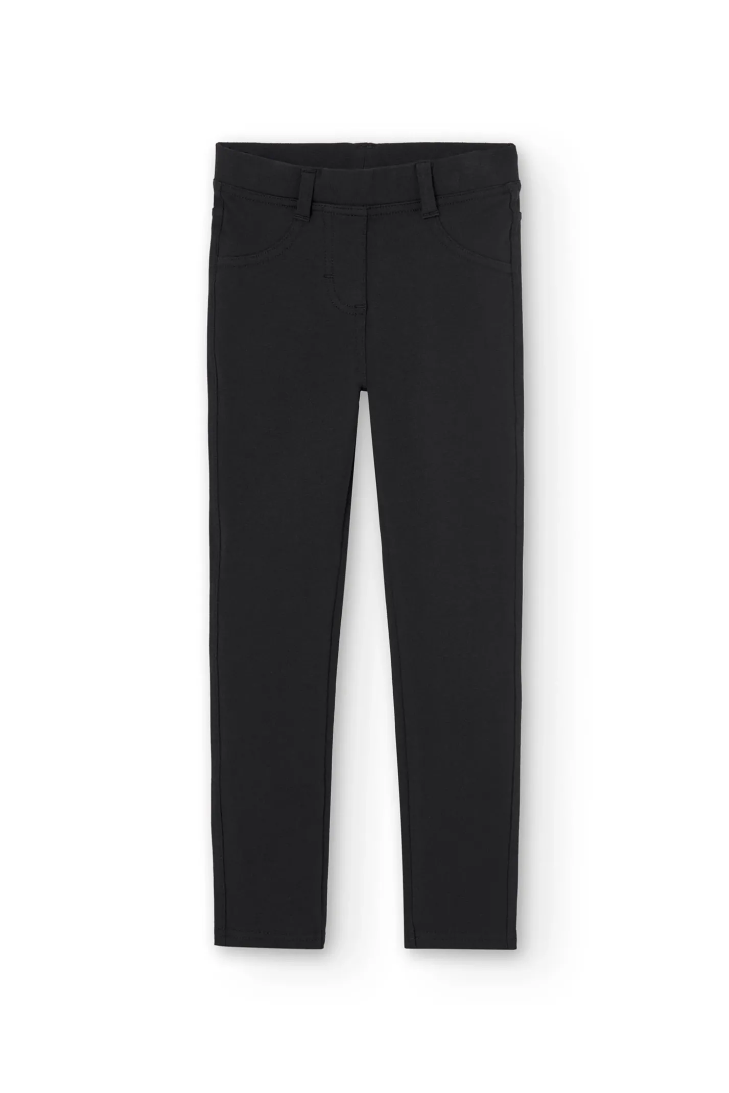 Pantaloni felpati elasticizzati