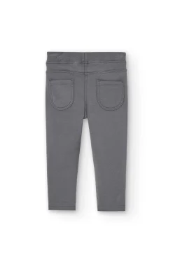 Pantaloni felpati elasticizzati