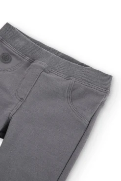 Pantaloni felpati elasticizzati