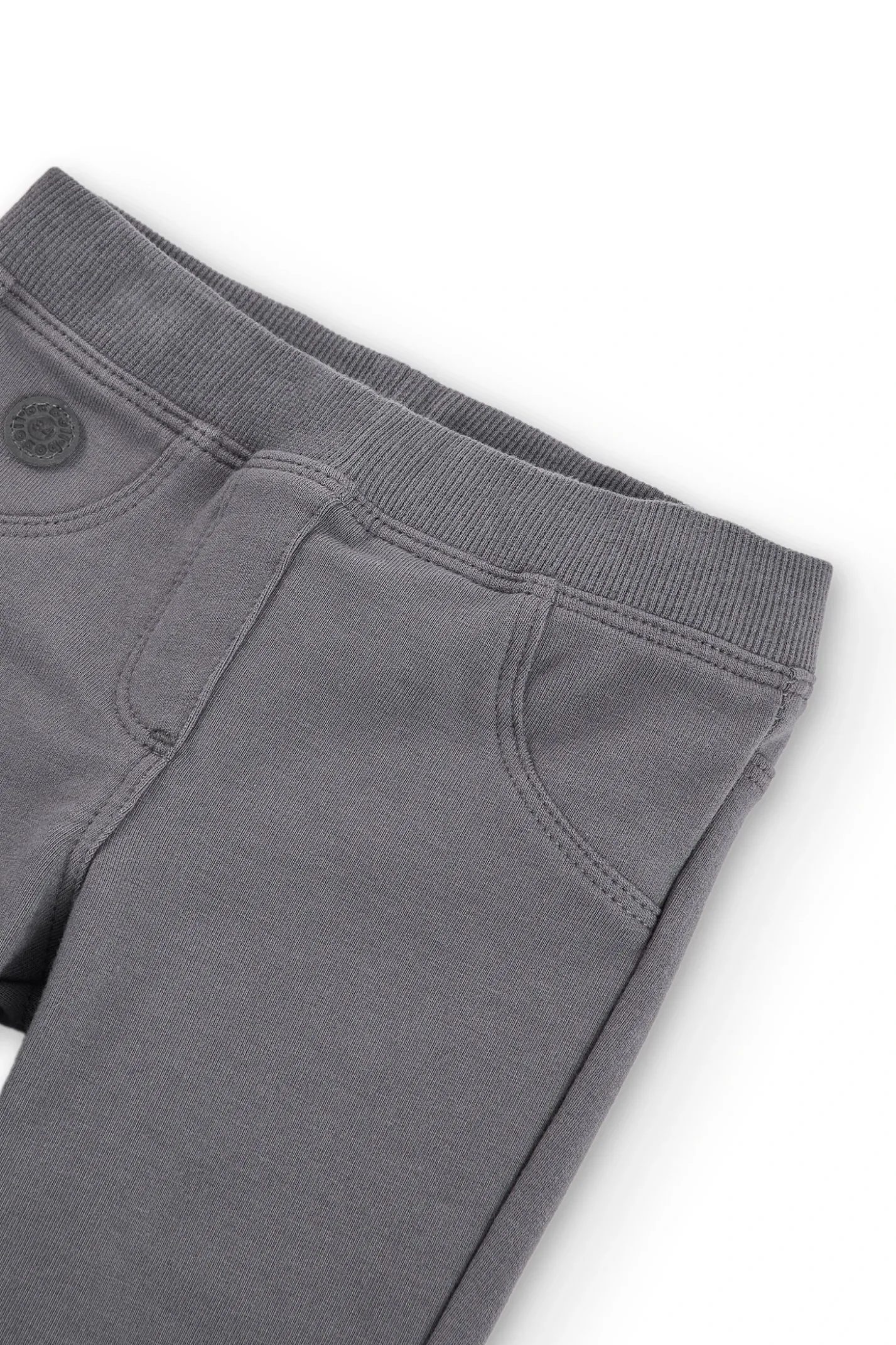 Pantaloni felpati elasticizzati