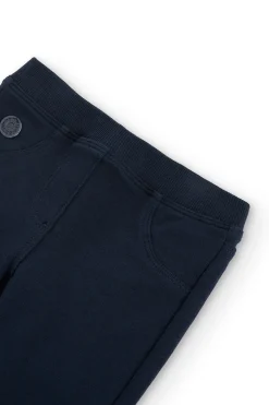Pantaloni felpati elasticizzati