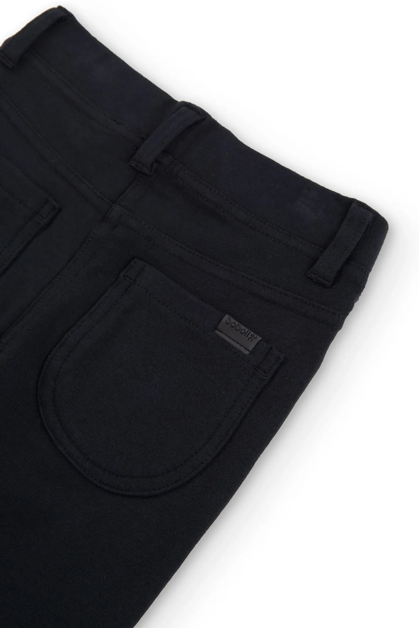 Pantaloni felpati elasticizzati