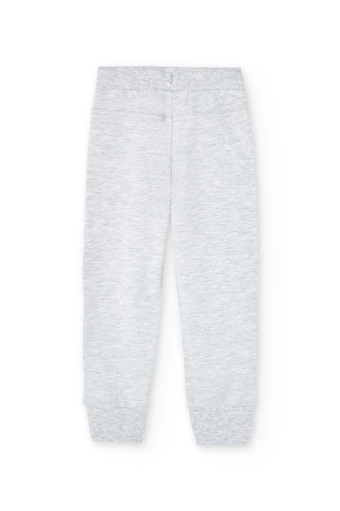 Pantaloni in felpa da bambino in vigoré grigio