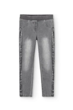 Pantaloni jeans elasticizzati per ragazza