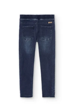 Pantaloni jeans elasticizzati per ragazza